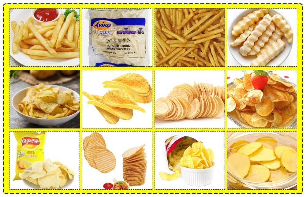 Автоматическая линия по производству картофельных чипсов